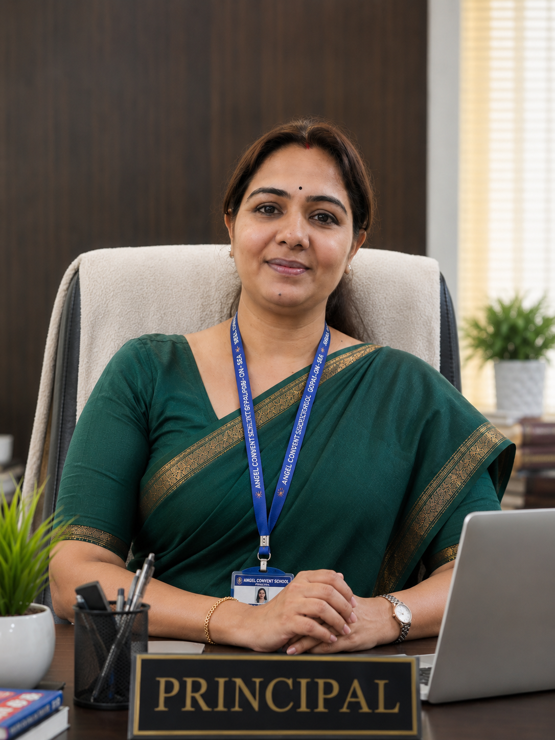 Ms. Rasmita Padhy — Principal of Holy Angel Convent School